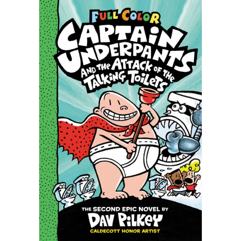 Captain Underpants and the Attack of the Talking Toilets Colour Edition - سكولاستيك