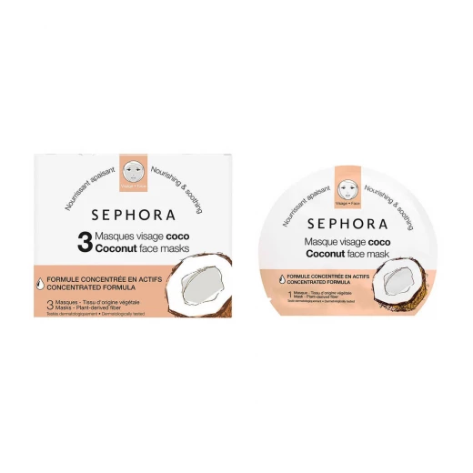 Sephora Collection Care Set Coconut Face Mask Sephora Collection Care Set Coconut Face Mask