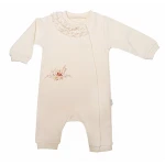Kitikate Overalls For Girls With Ruffles Elegant 6-9 Months - كيتيكيت