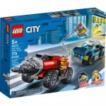 LEGO Elite Police Driller Chase, 179 Pieces - ليجو