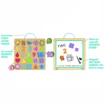 Numbers Magnetic 25 Puzzle & Play Board - انوفاتيف كيدز جرين
