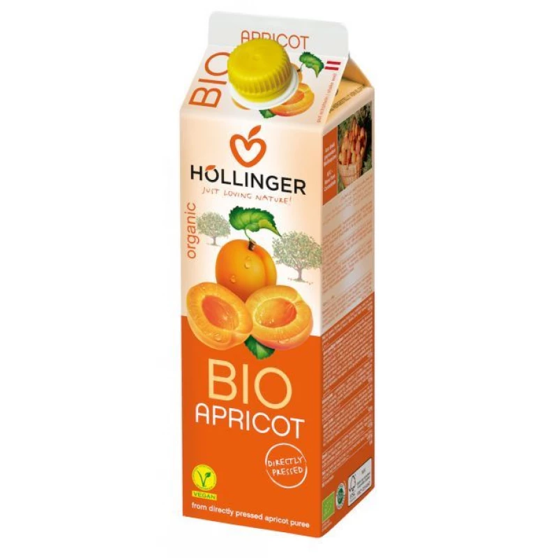 Hollinger Organic Apricot Juice 1L - ذا بريدج بيو