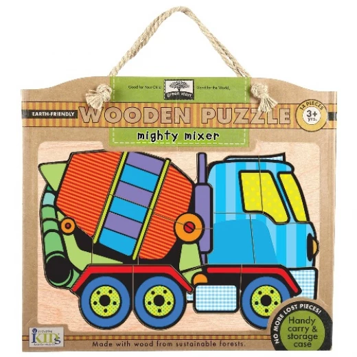 Wodden Puzzles -Mighty Mixer Wodden Puzzles -Mighty Mixer