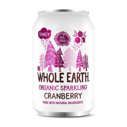 Organic Sparkling Mountain Cranberry 330ml Organic Sparkling Mountain Cranberry 330ml