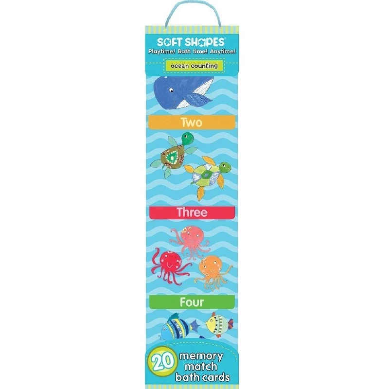 Ocean Counting Bath Cards - انوفاتيف كيدز جرين