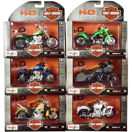 Maisto Motorcycle Harley Davidson 1:12 Original, Assorted