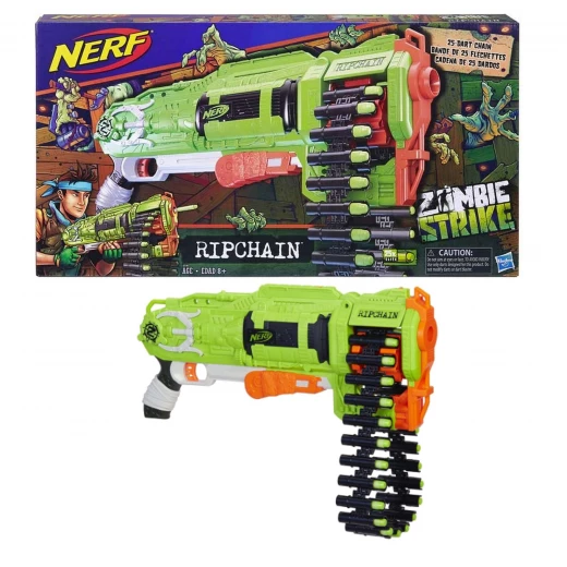 Nerf Zombie Ripchain Combat Blaster Nerf Zombie Ripchain Combat Blaster