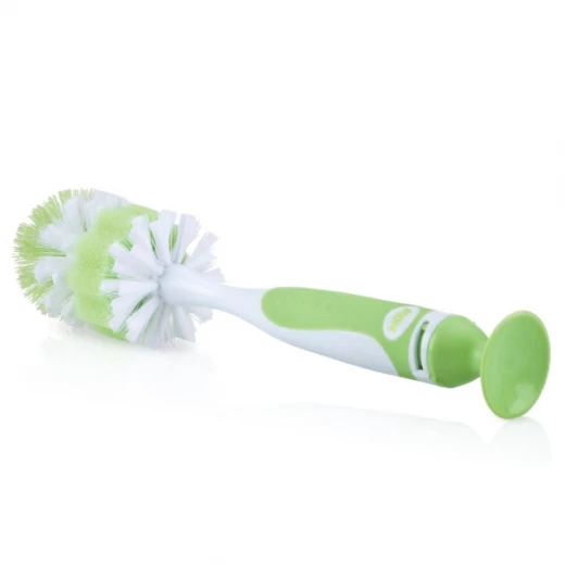 Nuby Bottle and Nipple Brush, Green Nuby Bottle and Nipple Brush, Green