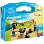 Playmobil Backyard Barbecue Small 21 Pcs Carry Case - Playmobil