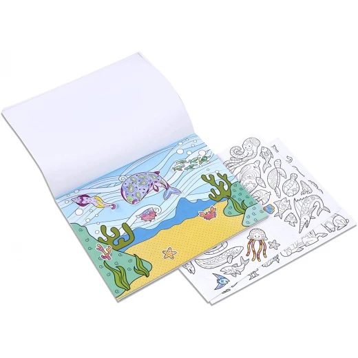 Melissa & Doug Color-Your-Own Sticker Pad - Animals - ميليسا اند دوج - Image 4