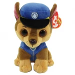 Ty Paw Patrol - Chase with Glitter Eyes 15 cm - Large - Ty