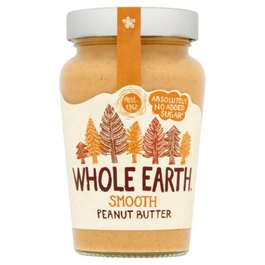 Whole Earth Smooth Peanut Butter 340g