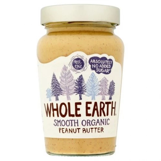 Whole Earth Peanut Butter - Organic Smooth - 340g Whole Earth Peanut Butter - Organic Smooth - 340g
