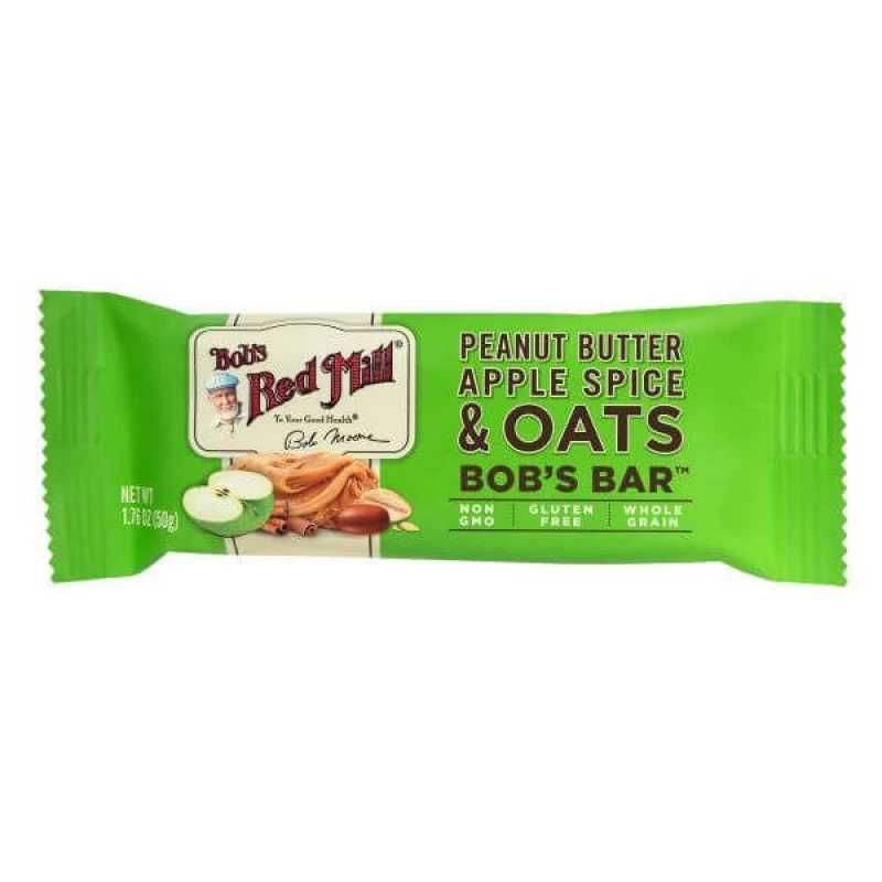 Bobs Red Mill Peanut Butter Apple Spice And Oats 50g - بوبز ريد ميل
