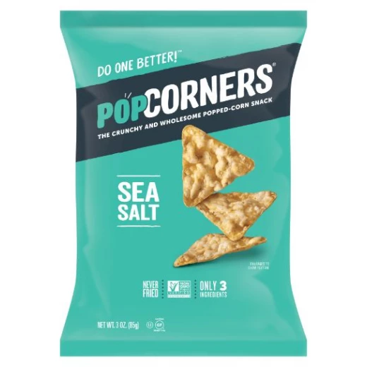 POPCORNERS Popcorn Chips Sea Salt 28g