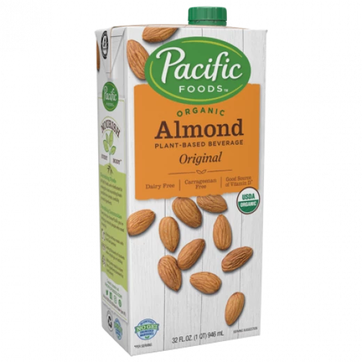 Pacific Organic Almond Original Single Serve 907ml Pacific Organic Almond Original Single Serve 907ml