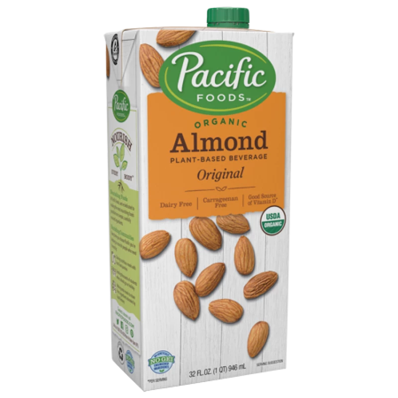 Pacific Organic Almond Original Single Serve 907ml - باسيفيك