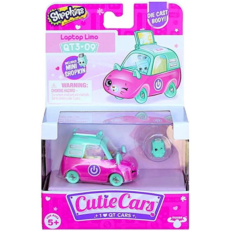 Shopkins Cutie Laptop Car Figure Pack - شوبكينز