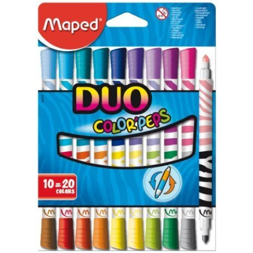 Duo Colour Peps Marker - Set of 10 Duo Colour Peps Marker - Set of 10