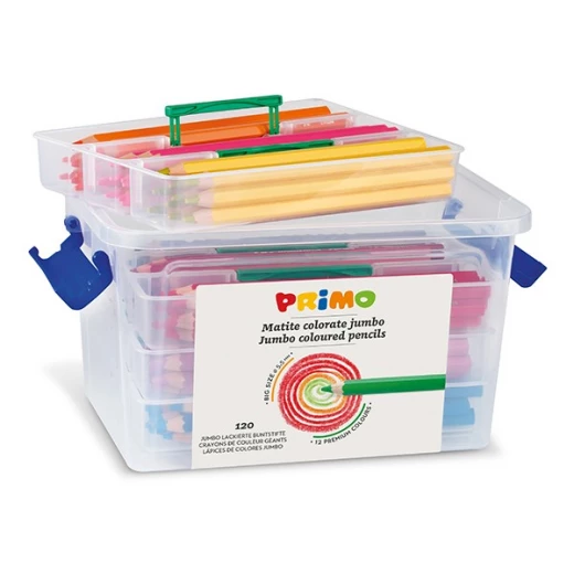 Primo Jumbo Tri Wooden Colors - 120 Primo Jumbo Tri Wooden Colors - 120