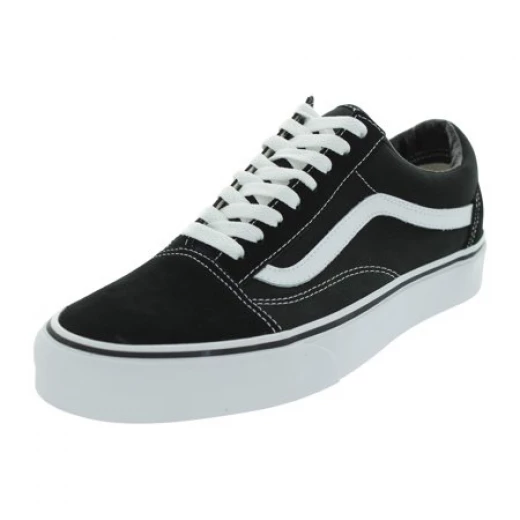 Vans Unisex Old Skool Black Skate Shoe US 6.5 - فانز - Image 2