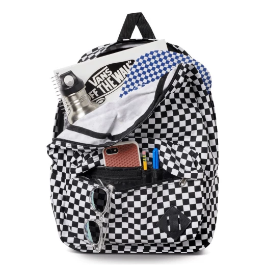 Vans Old Skool Black/white Checkerboard Backpack - فانز - Image 3