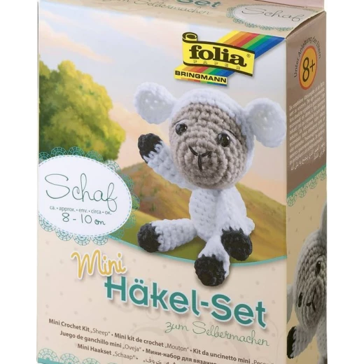Folia Mini Lama Crochet Set 'sheep' Folia Mini Lama Crochet Set 'sheep'