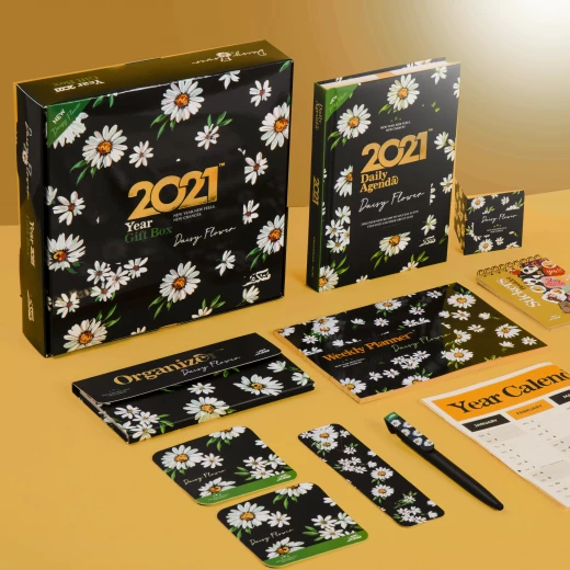مجموعة الأجندة ديزي فلاور من مفكرة ل 2021 - مفكرة - Image 22