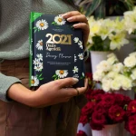أجندة زهرة الأقحوان من مفكرة ل 2021 - مفكرة