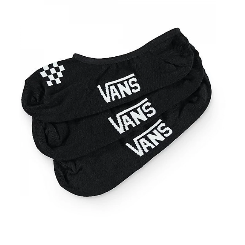 Vans Girly No Show 2-Pack (Black) Women's No Show Socks Shoes - فانز