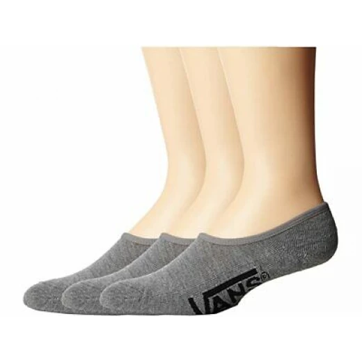 Vans Girly No Show 2-Pack (Grey) Women's No Show Socks Shoes Vans Girly No Show 2-Pack (Grey) Women's No Show Socks Shoes