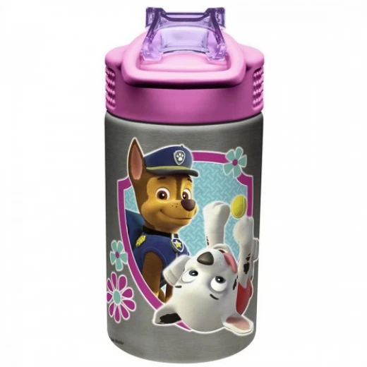 Zak Paw Patrol Skye Stainless Action Lid Carry Loop Straw 15.5 oz. Water Bottle Zak Paw Patrol Skye Stainless Action Lid Carry Loop Straw 15.5 oz. Water Bottle