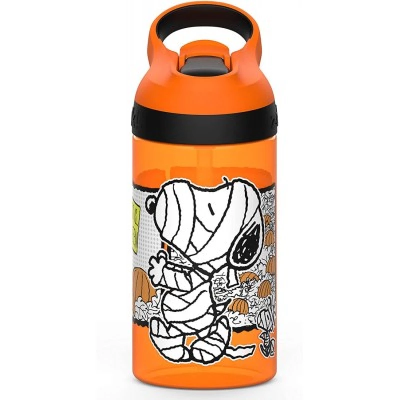 Zak Designs The Great Pumpkin Charlie Brown Halloween 16oz  Atlantic Bottle - زاك ديزاينز