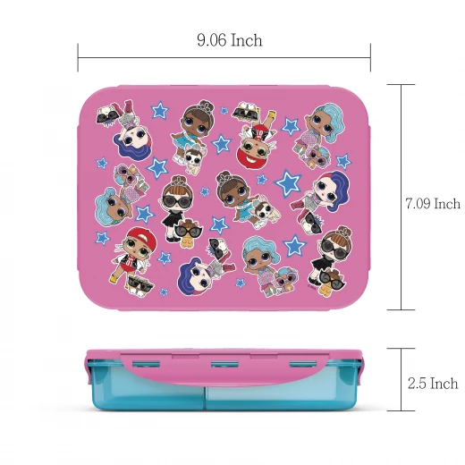 Zak! Designs Surprise 3-section Reusable Bento Box - زاك ديزاينز - Image 6