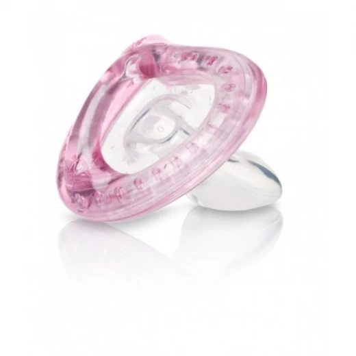 Nuby NT Pacifier cherry SoftFlex (6m+) - زهري Nuby NT Pacifier cherry SoftFlex (6m+) - زهري