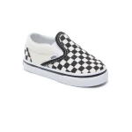 Vans Classic Slip-On Black/True White Child , US 1 - فانز