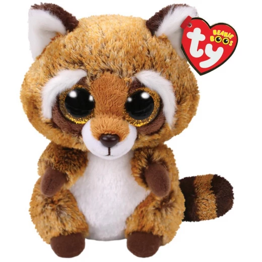 Ty Rusty Brown White Raccoon Boo Ty Rusty Brown White Raccoon Boo