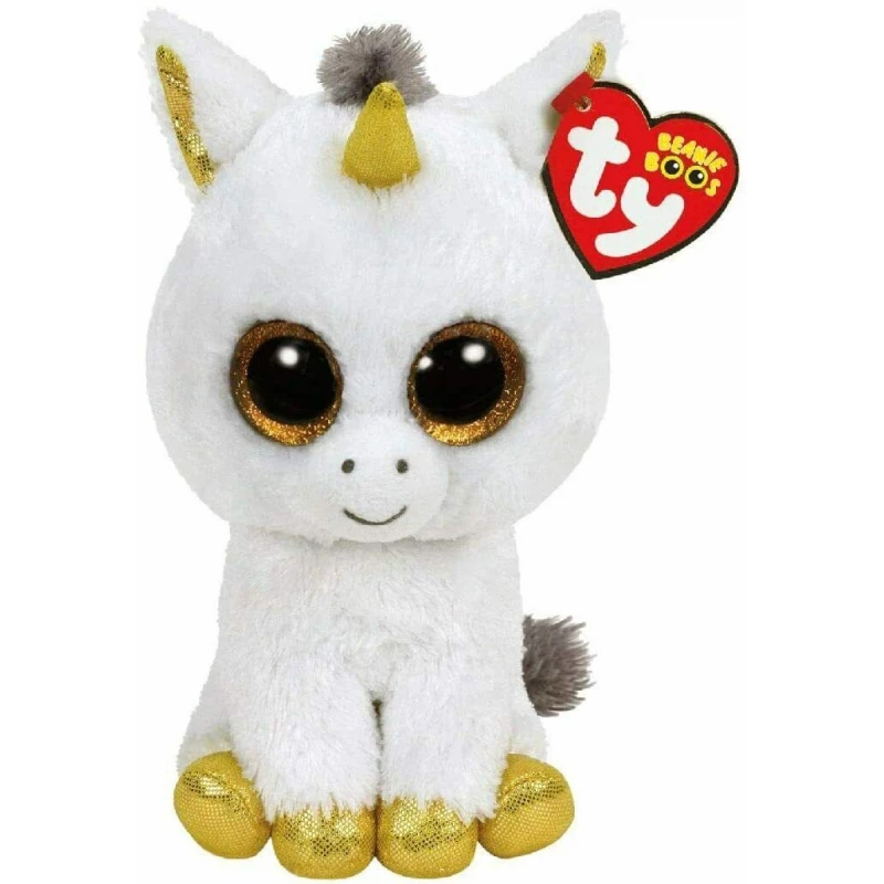 Ty Beanie Boos Unicorn Pegasus White - Ty