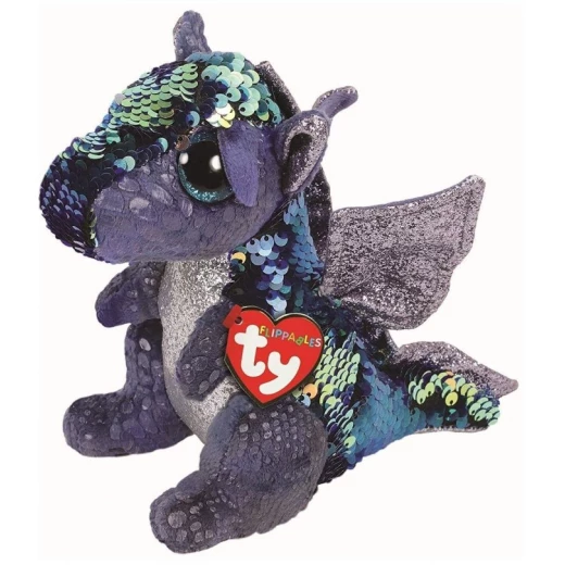 TY Toys Beanie Boos Flippable Dragon Kate Gray/Blue Regular TY Toys Beanie Boos Flippable Dragon Kate Gray/Blue Regular