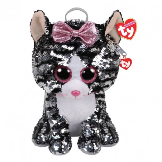 Ty Flippable Sequins Kiki Cat Backpack Ty Flippable Sequins Kiki Cat Backpack