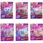 Rosha Shopkins Shoppets Pack-pink Labrador, for Kids, Assorted - روشا موس