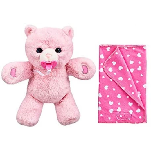 Rosha Little Live Pets Cozy Dozy Pinki The Bear - ليتل لايف بيتس - Image 3