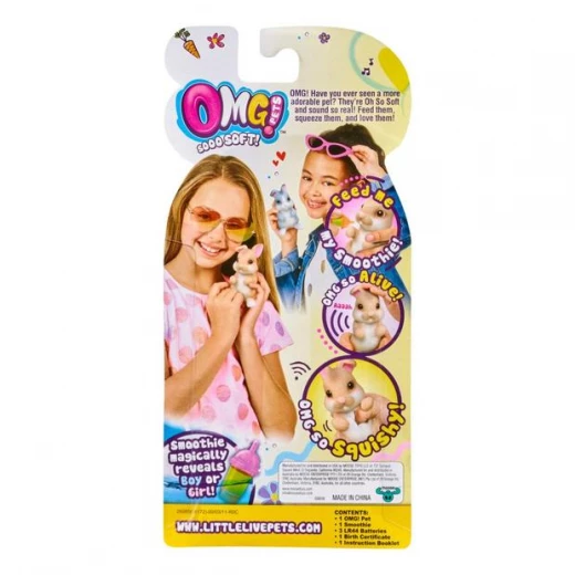 Little Live Pets Omg Pt S2 Single Pack Excl - Bunny Ast 1 - ليتل لايف بيتس - Image 2