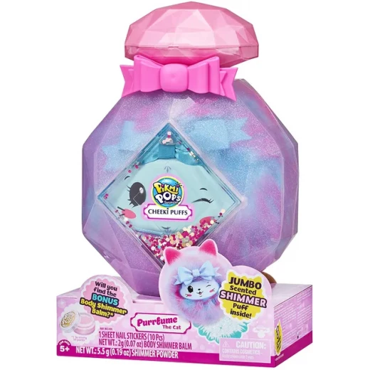 Pikmi Pops Cheeki Puffs - Purrfume The Cat - 1 Large 7 Inch - بيكمي بوبس سيربرايز - Image 2