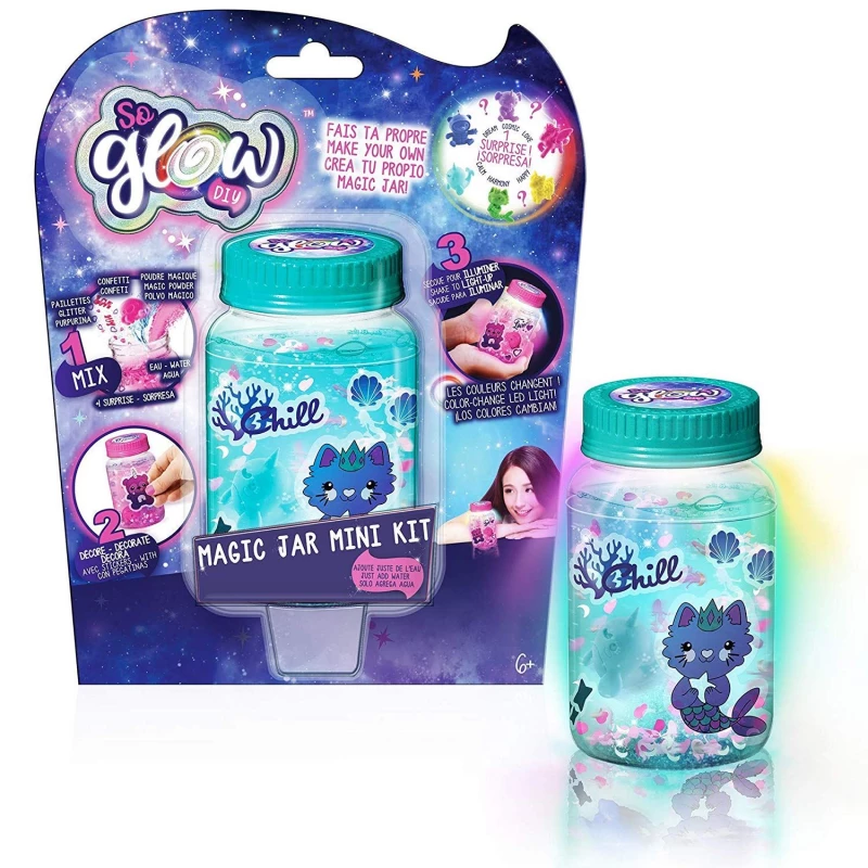 Amusement Toy Canal Toys So Glow Magic Jar 6 Assorted - روشا موس