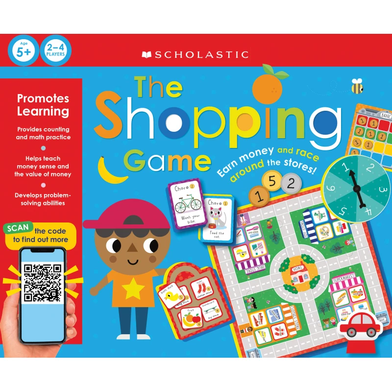 The Shopping Game: Scholastic Early Learners (Learning Game) Novelty Book - سكولاستيك