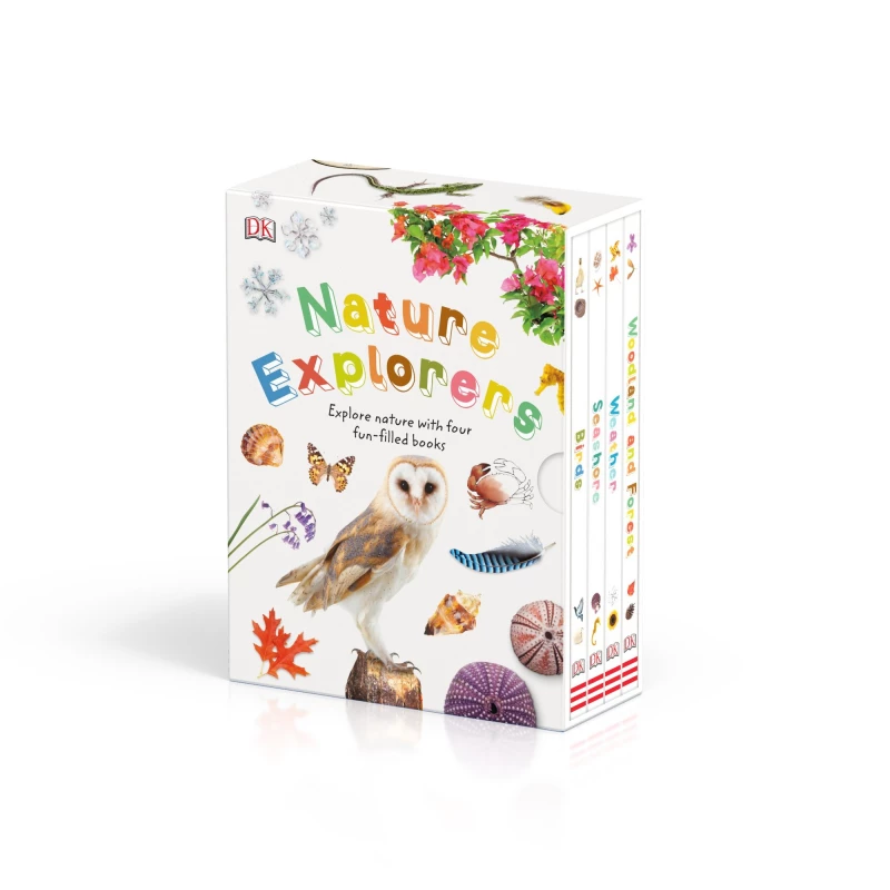 Nature Explorer Box Set : Explore Nature with Four Fun-filled Books - كتب دي كاي