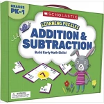 Scholastic Learning Puzzles: Addition & Subtraction - سكولاستيك
