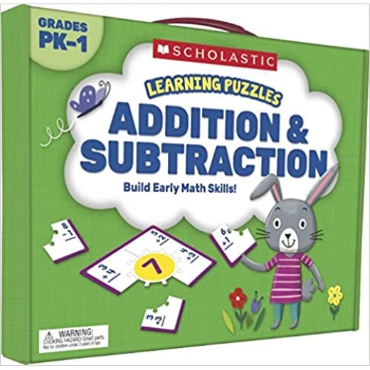 Scholastic Learning Puzzles: Addition & Subtraction Scholastic Learning Puzzles: Addition & Subtraction