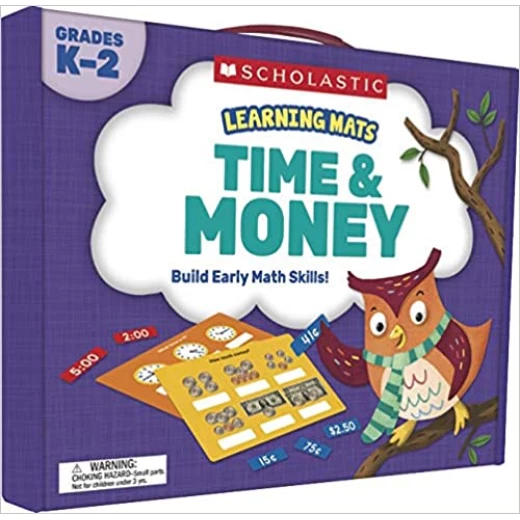 Scholastic Learning Mats: Time & Money Scholastic Learning Mats: Time & Money